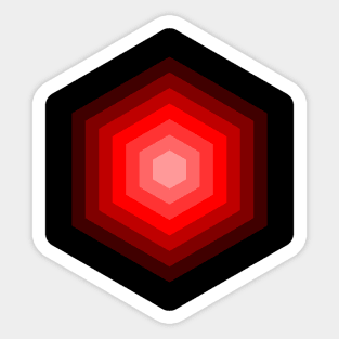 Hot Hex Sticker